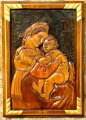 075 Madonna sulla seggiola - tiglio - 66x47